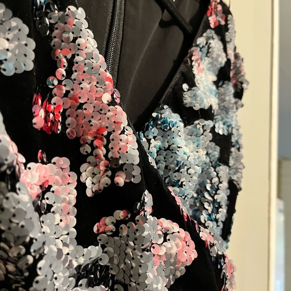 Dress The Population Sequin Cocktail Dress - Picture 3 of 7